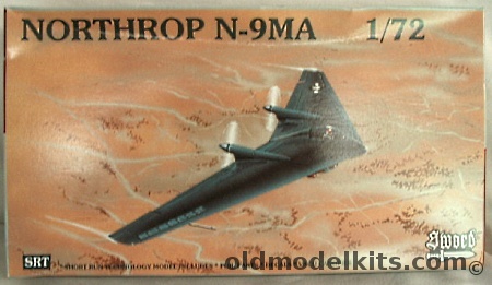 Sword 1/72 Northrop N-9MA Flying Wing Testbed, 72001 plastic model kit